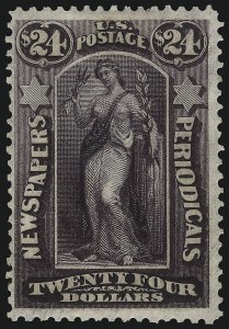 Sale 1094, Lot 192, Newspapers & Periodicals: 1875 Issue (Scott PR9-PR32)