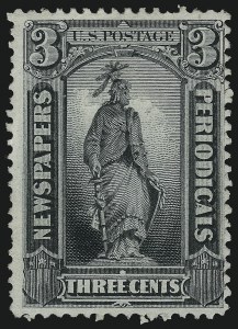 Sale 1094, Lot 201, Newspapers & Periodicals: 1875 Continental Special Printing (Scott PR33-PR48)