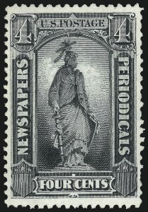 Sale 1094, Lot 202, Newspapers & Periodicals: 1875 Continental Special Printing (Scott PR33-PR48)