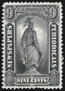 Sale 1094, Lot 207, Newspapers & Periodicals: 1875 Continental Special Printing (Scott PR33-PR48)