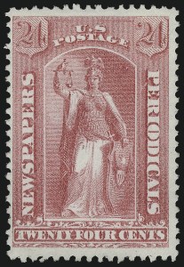 Sale 1094, Lot 209, Newspapers & Periodicals: 1875 Continental Special Printing (Scott PR33-PR48)