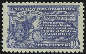 Sale 1094, Lot 23, Special Delivery (Scott E1-E17)