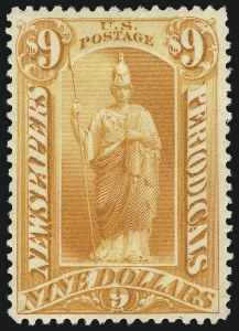 Sale 1094, Lot 230, Newspapers & Periodicals: 1879-85 Issues (Scott PR58-PR88)