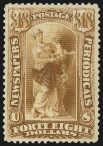 Sale 1094, Lot 232, Newspapers & Periodicals: 1879-85 Issues (Scott PR58-PR88)