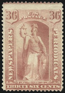 Sale 1094, Lot 247, Newspapers & Periodicals: 1894 Issue (Scott PR90-PR101)