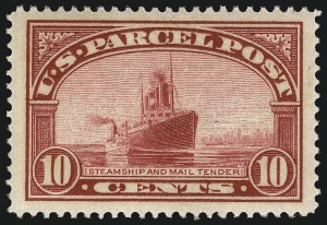 Sale 1094, Lot 282, Parcel Post (Scott Q1-Q12)