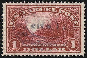 Sale 1094, Lot 297, Parcel Post (Scott Q1-Q12)