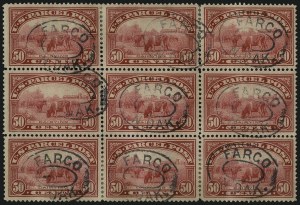 Sale 1094, Lot 302, Parcel Post (Scott Q1-Q12)