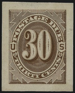 Sale 1094, Lot 32, Postage Due: Essays and Proofs