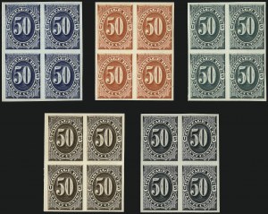 Sale 1094, Lot 33, Postage Due: Essays and Proofs