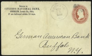 Sale 1094, Lot 330, Postal Stationery and Postal Cards (Scott U, UX, UZ)