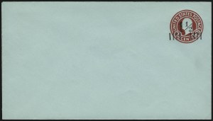 Sale 1094, Lot 345, Postal Stationery and Postal Cards (Scott U, UX, UZ)