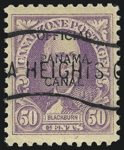 Sale 1094, Lot 365, United States Possessions: Canal Zone