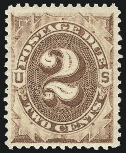 Sale 1094, Lot 38, Postage Due: 1879-91 Issues (Scott J1-J28)