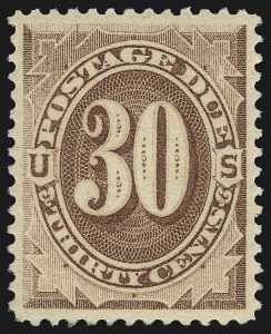 Sale 1094, Lot 39, Postage Due: 1879-91 Issues (Scott J1-J28)