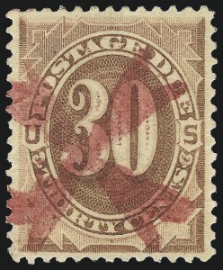 Sale 1094, Lot 40, Postage Due: 1879-91 Issues (Scott J1-J28)