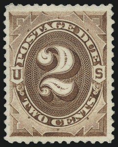 Sale 1094, Lot 43, Postage Due: 1879-91 Issues (Scott J1-J28)