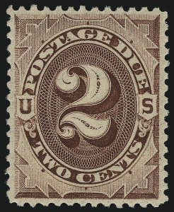 Sale 1094, Lot 49, Postage Due: 1879-91 Issues (Scott J1-J28)