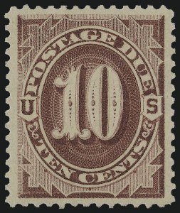 Sale Number 1094, Lot Number 55, Postage Due: 1879-91 Issues (Scott J1-J28) Sale Number 1094, Lot Number 55, Postage Due: 1879-91 Issues (Scott J1-J28)