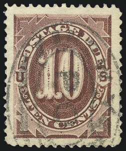 Sale 1094, Lot 56, Postage Due: 1879-91 Issues (Scott J1-J28)