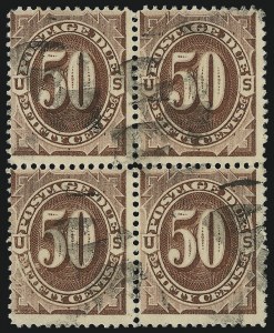Sale 1094, Lot 59, Postage Due: 1879-91 Issues (Scott J1-J28)