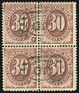 Sale 1094, Lot 64, Postage Due: 1879-91 Issues (Scott J1-J28)