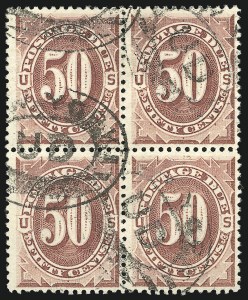 Sale 1094, Lot 67, Postage Due: 1879-91 Issues (Scott J1-J28)