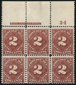 Sale 1094, Lot 71, Postage Due: 1894-1912 Issues (Scott J29-J50)