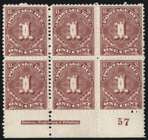 Sale 1094, Lot 72, Postage Due: 1894-1912 Issues (Scott J29-J50)