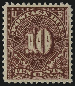 Sale Number 1094, Lot Number 82, Postage Due: 1894-1912 Issues (Scott J29-J50)