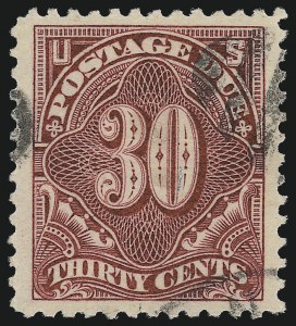 Sale Number 1094, Lot Number 85, Postage Due: 1894-1912 Issues (Scott J29-J50)