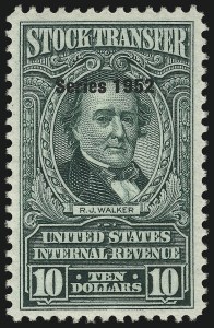 Sale 1096, Lot 1016, Stock Transfer, Wine, Silver Tax, Balance of Revenues