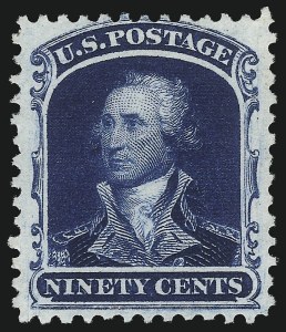 Sale 1096, Lot 103, 1875 Reprint of 1857-60 Issue (Scott 40-47)