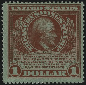 Sale 1096, Lot 1046, Savings Stamps