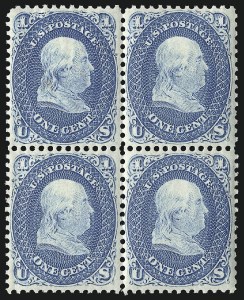 Sale 1096, Lot 116, 1861-66 Issue (Scott 63-68)
