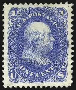 Sale 1096, Lot 198, 1875 Re-Issue of 1861-66 Issue (Scott 102-111)