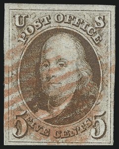 Sale 1096, Lot 2, 1847 Issue, 1875 Reproduction of 1847 Issue (Scott 1-4)