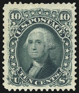 Sale 1096, Lot 204, 1875 Re-Issue of 1861-66 Issue (Scott 102-111)