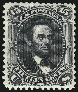 Sale 1096, Lot 206, 1875 Re-Issue of 1861-66 Issue (Scott 102-111)