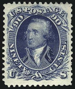 Sale 1096, Lot 209, 1875 Re-Issue of 1861-66 Issue (Scott 102-111)
