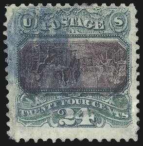 Sale 1096, Lot 237, 1869 Pictorial Issue Inverts (Scott 119b-121b)