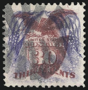 Sale 1096, Lot 238, 1869 Pictorial Issue Inverts (Scott 119b-121b)