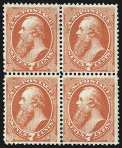 Sale 1096, Lot 266, 1870-71 National Bank Note Co. H & I Grilled Issue (Scott 134-144)