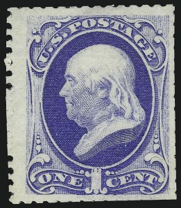 Sale 1096, Lot 312, 1875 Continental Bank Note Co. Hard Paper Special Printing (Scott 167-177, 180)