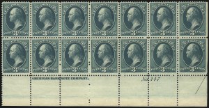 Sale 1096, Lot 330, 1879 American Bank Note Co. Issue (Scott 182-191)