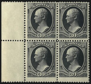 Sale 1096, Lot 340A, 1879 American Bank Note Co. Issue (Scott 182-191)