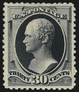 Sale 1096, Lot 353, 1880-85 American Bank Note Co. Soft Paper Special Printing (Scott 192-205C, 211D)