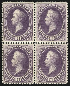 Sale 1096, Lot 378, 1881-88 American Bank Note Co. Issues (Scott 205-218)