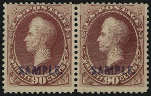 Sale 1096, Lot 382, 1881-88 American Bank Note Co. Issues (Scott 205-218)