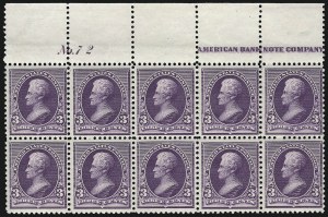 Sale 1096, Lot 387, 1890-93 Issue (Scott 219-229)